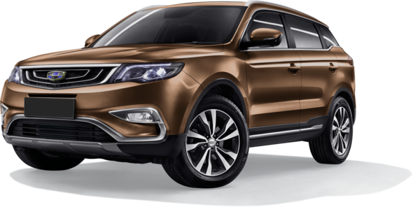 Баннер geely Atlas