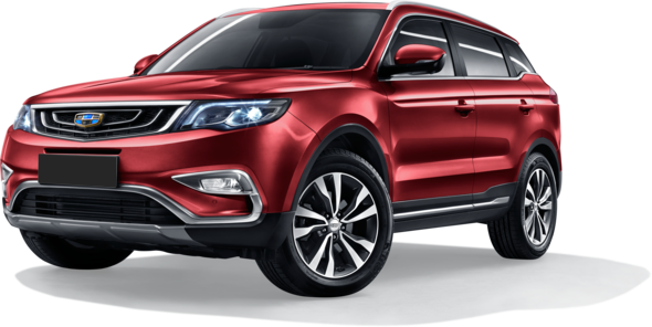 Баннер geely Atlas