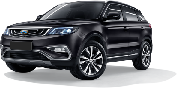 Баннер geely Atlas