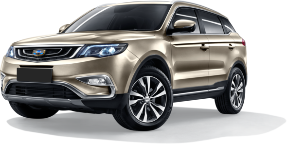 Баннер geely Atlas