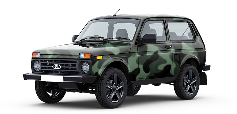 Баннер lada Niva Legend 3D
